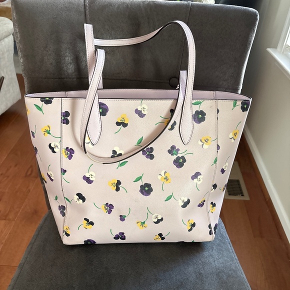 Kate Spade Dana Pansy Floral Tote Handbag - Picture 4 of 8